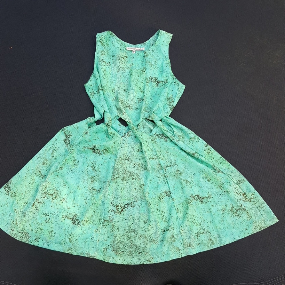 Samantha Pleet Alchemy Pebbled cutout dress